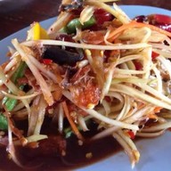 เมนูของร้าน ตำระเบิดรู เจ๊หวาน หน้าหอชายดอกเตอร์