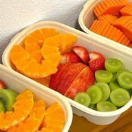 กระต่ายป่า ผลไม้ ปอก ปั่น  สายไหม ปอกปั่น  ผลไม้สด