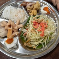 เมนูของร้าน สมนึกไก่ย่าง วัดไร่ขิง