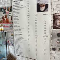 เมนูของร้าน Aperture Cafe' & Studio โครงการ Vida Ville ประชาอุทิศ 86
