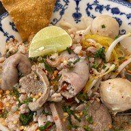 เมนูของร้าน บุญปากก๋วยเตี๋ยวต้มยำโบราณ