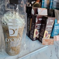 เมนูของร้าน D’oro Coffee โรงพยาบาลสมุทรปราการ