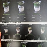 เมนู Koyo Tearoom - 紅葉 (Japanese tea & Matcha cafe) พุทธมณฑล สาย 3