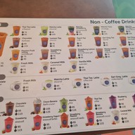 เมนู Mezzo Coffee โรงพยาบาลมหาชัย 2