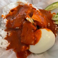 เมนูของร้าน สุณีข้าวหมูแดง ตลาดพลู -