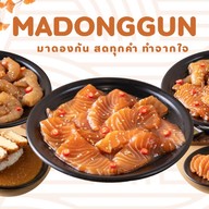 มาดองกัน แซลมอนซาซิมิ อาหารญี่ปุ่น สาขา หทัยราษฎร์ หทัยราษฏร์