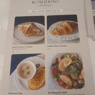 เมนู Wondering Cafe & Bakeshop HQ ถนนนางลิ้นจี่