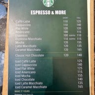 เมนู Sinae Starbucks