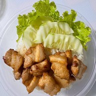 ทอดเทียมทาน & ผลไม้สด คานหาม