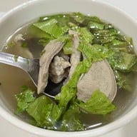 เมนูของร้าน โจ๊กดินแดง ก๋วยจั๊บน้ำใส