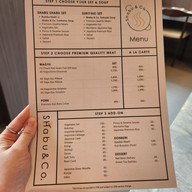 เมนู Shabu & Co.