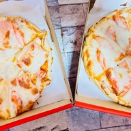 พิซซ่า Twins Pizza🍕เมืองเอก(รับคนละครึ่ง) ถูกอร่อยจบในร้านเดียว #เมืองเอก #แฝด #พิซซ่า #Pizza (ทวิน พิซซ่าโฮมเมด สาขาเมืองเอก)