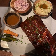 Homeless bar and grill