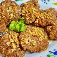 ครัว ฮ่าฮ่า (แกงกะหรี่ทงคัตสึ• หอยทอด•หมูทอดไก่ทอด• ข้าวขาหมู•ก็ระเพราขาหมู) (บ้านเลขที่ 95/55) หมู่บ้าน M-life ลำลูกกาคลอง 4