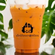 ชาเย็น เข้มข้น @เต็กใต้ชงชา เมือง พิจิตร