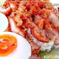 ข้าวหมูทอดอิ่มท้อง เอกชัย69 สูตรนายเบียร์ -
