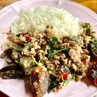 เมนูของร้าน ก๋วยจั๊บคุณติ๊ก