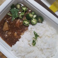 เมนูของร้าน ข้าวขาหมูยูนนาน ปั้ม Esso รามอินทรา กม.6