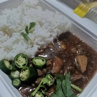 เมนูของร้าน ข้าวขาหมูยูนนาน ปั้ม Esso รามอินทรา กม.6