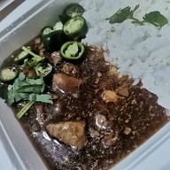 เมนูของร้าน ข้าวขาหมูยูนนาน ปั้ม Esso รามอินทรา กม.6