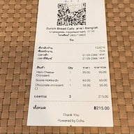 Zurich bread cafe บางรัก