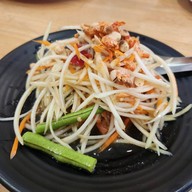 เมนูของร้าน ไก่ย่างพริกไทยดำ ห้าแยกพลับพลาไชย