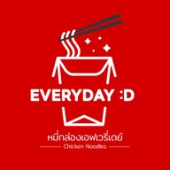 EVERYDAY :D หมี่กล่องเอฟเวรี่เดย์ (เส้นหมี่ไก่ฉีก) Chicken noodles -