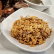 เมนูของร้าน ไก่ย่างพริกไทยดำ ห้าแยกพลับพลาไชย