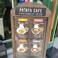 เมนู Printa Cafe เย็นจิต ( เซนต์หลุยส์)