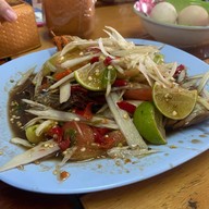 เมนูของร้าน ส้มตำ อุดรธานี