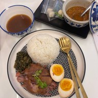 เมนูของร้าน ขาหมูกระทะทอง(ต้มถั่ว) คลองสาน - เจริญนคร - ตากสิน