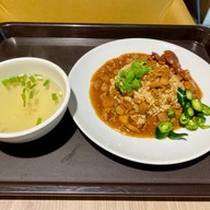 เมนูของร้าน ข้าวหน้าไก่ ห้าแยก โรงพยาบาลกรุงเทพ