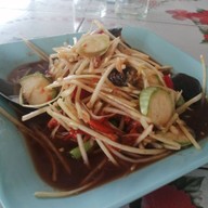 เมนูของร้าน ส้มตำหน้าเอสอาร์ เพชรบูรณ์