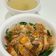 เมนูของร้าน ร้านบะหมี่ป้าอ้วน