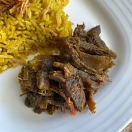 เมนูของร้าน ฟารีดา ข้าวหมกแพะ