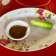 เมนูของร้าน ร้านหมูทอดพอเพียงนครปฐม