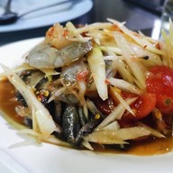 เมนูของร้าน ร้านลาบยโสหลังป้อมตำรวจกม.2