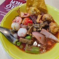 เมนูของร้าน ก๋วยเตี๋ยวนายอ้วนเย็นตาโฟบะเต็งเสาชิงช้า บางจาก กาญจนาภิเษก บางบอน