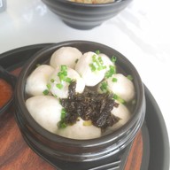 เมนูของร้าน A JUNG Fish Ball • อจัง ฟิชบอล (ชื่อเดิม สอาด ลูกชิ้นปลา) ถนนบรมราชนนี