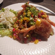 เมนูของร้าน ทะเลทอง บางสะพาน