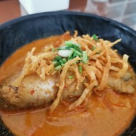 เมนูของร้าน ข้าวซอยลำดวนฟ้าฮ่าม วิภาวดีรังสิต