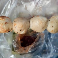 เมนูของร้าน ลูกชิ้นปิ้ง บักเอ็ม  รังสิต200ปี