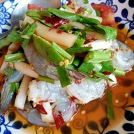 เมนูของร้าน ครัวกำนันสมบัติกุ้งเผาจานเด็ด นครปฐม