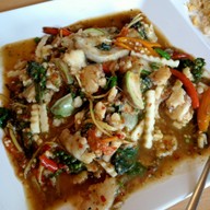 เมนูของร้าน ครัวกำนันสมบัติกุ้งเผาจานเด็ด นครปฐม