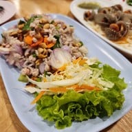 เมนูของร้าน ส.ทะเลเผา เทพารักษ์