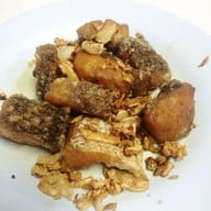เมนูของร้าน หมูโบราณ สี่แยกโก้งโค้ง