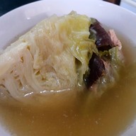 เมนูของร้าน ซ้ง ข้าวต้มเป็ด เส้นพระเทพตัดใหม่