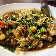 เมนูของร้าน ศาลาโค้ก