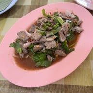 เมนูของร้าน ส้มตำป้าแอร์