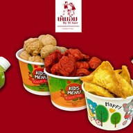 เติมอิ่ม - ลูกชิ้นปลาระเบิด (น้ำจิ้มเด็ด) x ข้าวไก่กรอบเกาหลี สะโพกไก่กรอบ ราชพฤกษ์